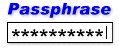 Passphrase for file incryption